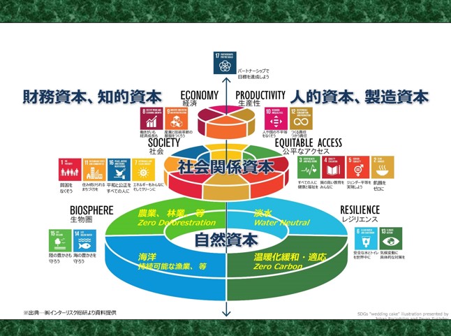 SDGsウエディングケーキモデル